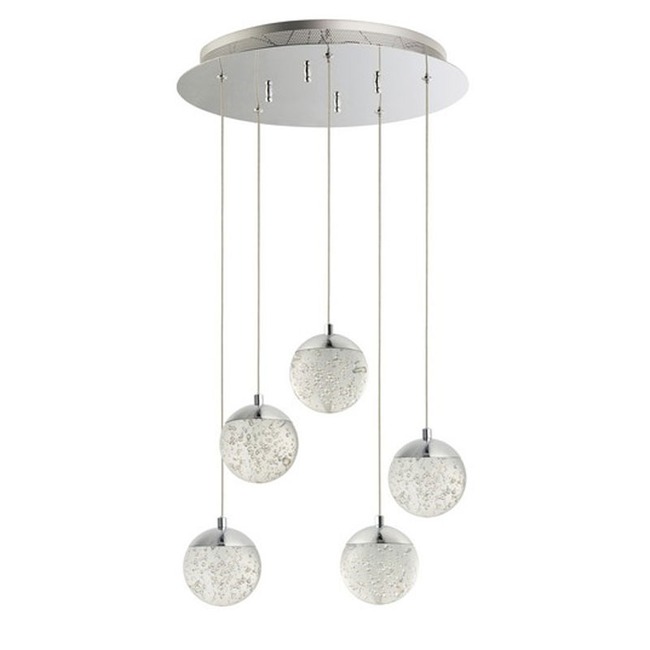 Orb II Round Multi Light Pendant by Et2