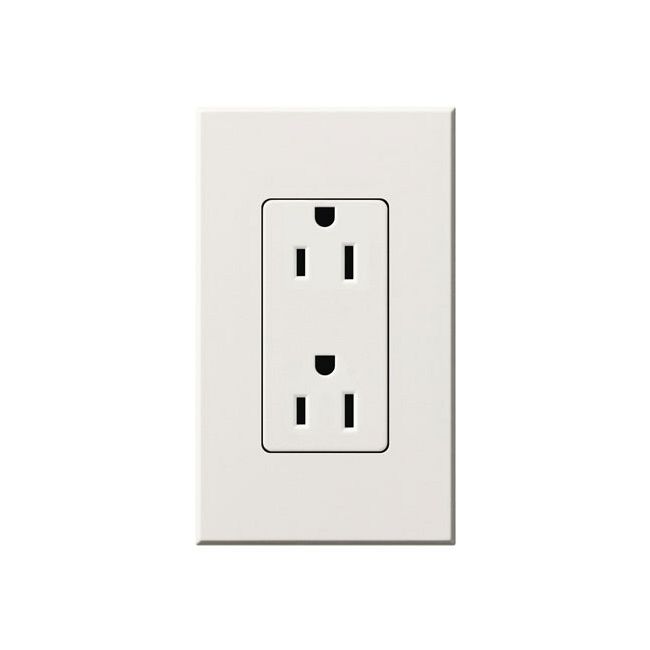 Nova T 15A Receptacle by Lutron