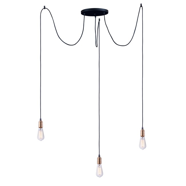Early Electric Multi Light Pendant by Maxim Lighting
