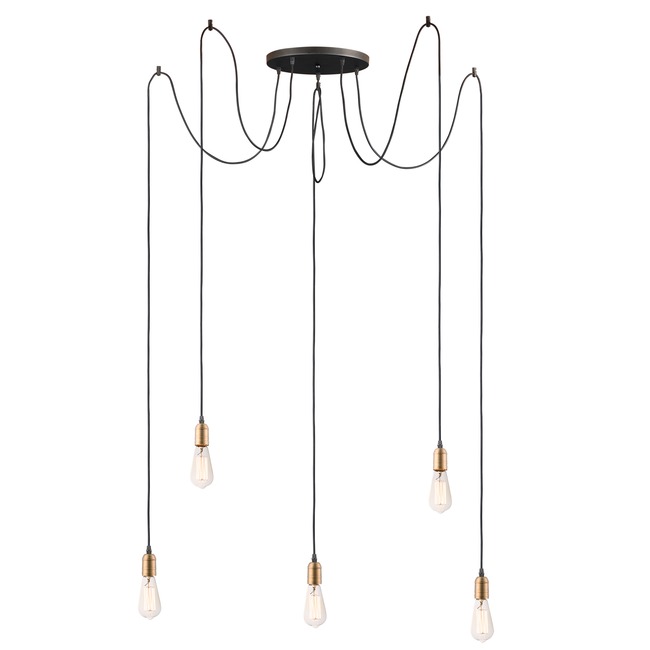 Early Electric Multi Light Pendant by Maxim Lighting