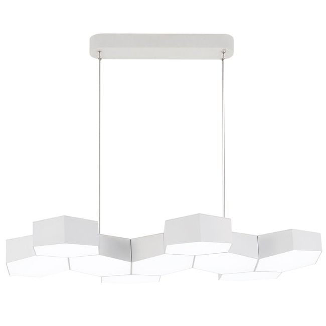 Hexacomb Linear Pendant by George Kovacs | P8218-044B-L | GKV610180