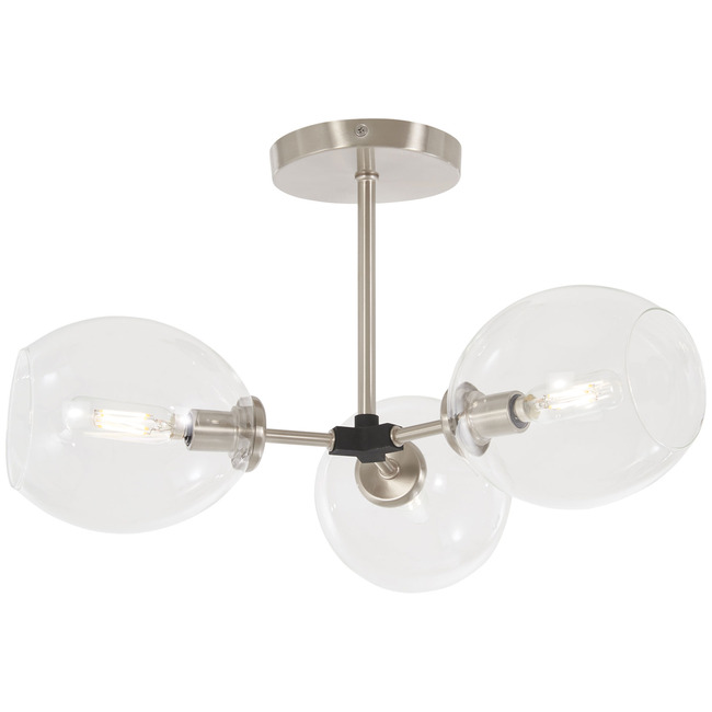 Nexpo Semi Flush Ceiling Light by George Kovacs