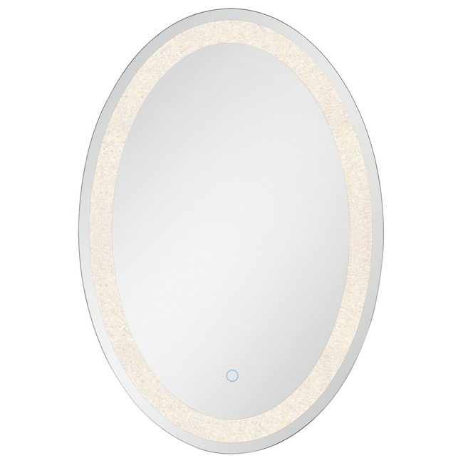 Oval Back-lit LED Mirror by Eurofase