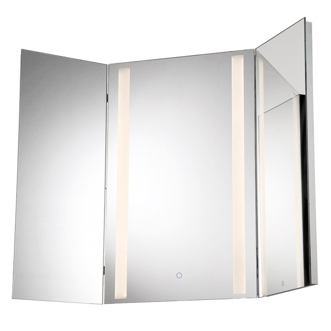 Tri-Fold LED Mirror by Eurofase