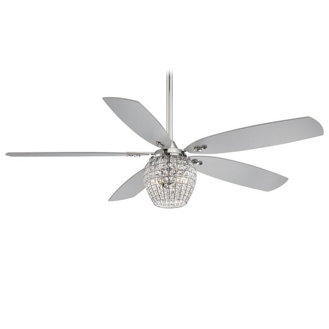 Bling Ceiling Fan with Light by Minka Aire