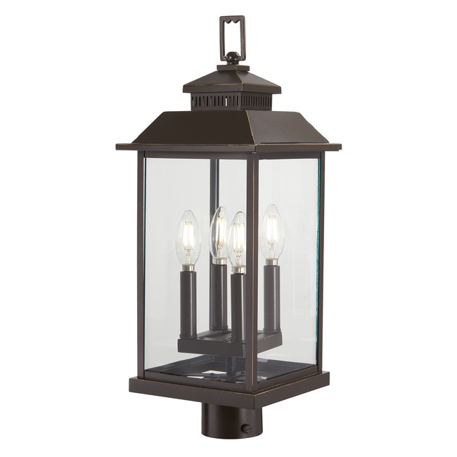 Miners Loft Outdoor Post Mount Light by Minka Lavery