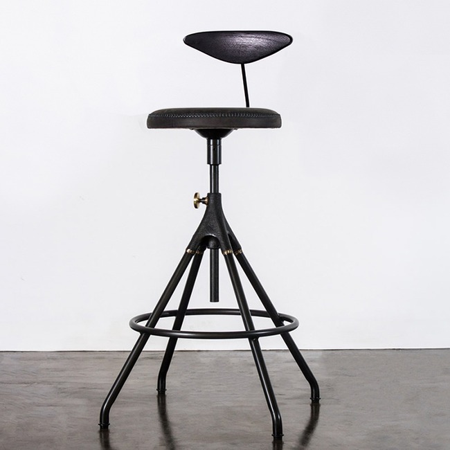 Akron Counter Stool with Back by District Eight