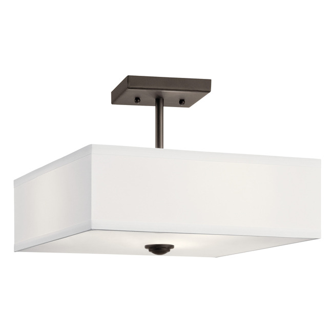 Shailene Square Semi Flush Ceiling Light by Kichler