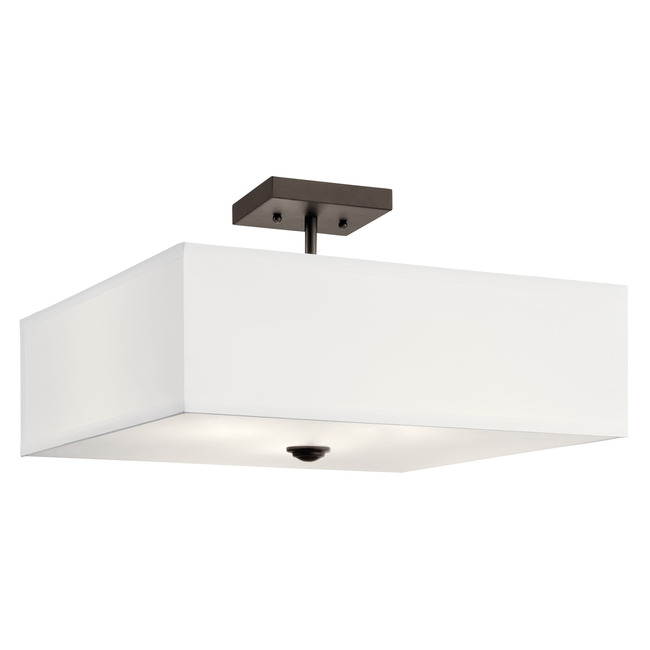 Shailene Square Semi Flush Ceiling Light by Kichler