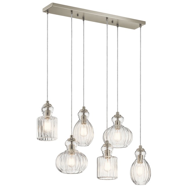 Riviera Linear Multi Light Pendant by Kichler