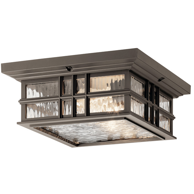 Beacon Square Outdoor Ceiling Light by Kichler