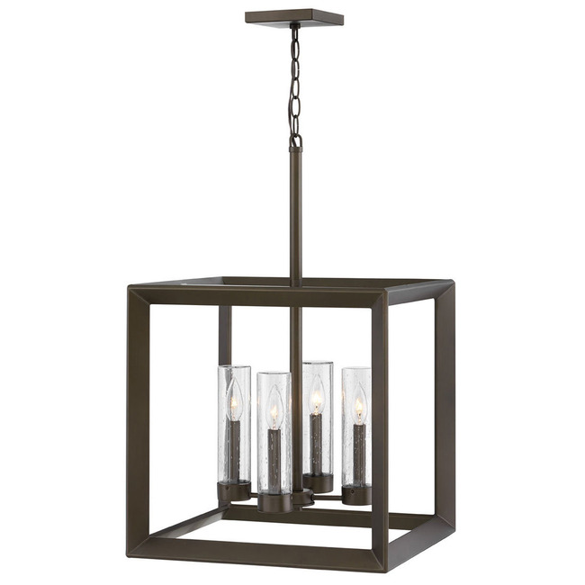 Rhodes 120V Outdoor Square Pendant by Hinkley Lighting