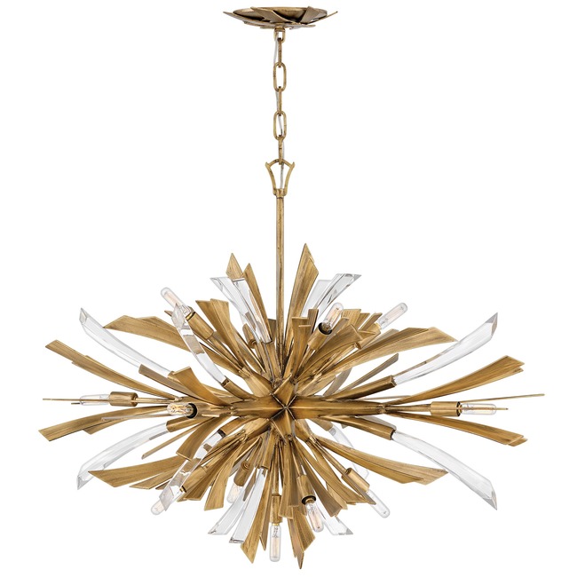 Vida Oval Chandelier by Fredrick Ramond