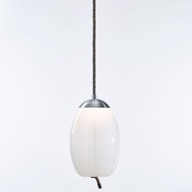 Knot Uovo Pendant by Brokis