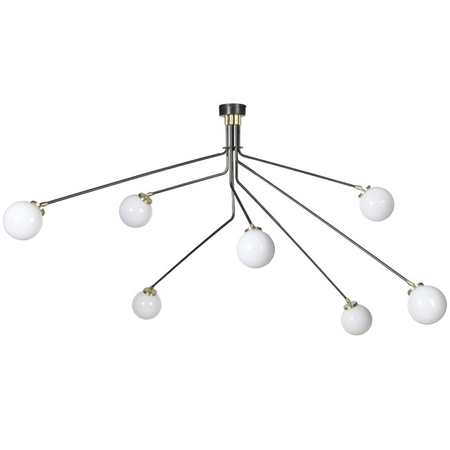 Array Opal Pendant by CTO Lighting