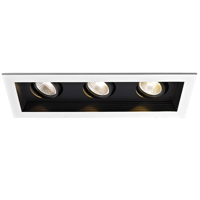 3IN SQ Mini LED Multiples Adjustable Remodel Housing/Trim by WAC Lighting
