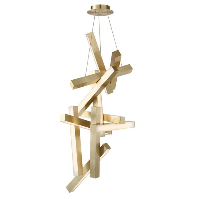 Chaos Vertical Chandelier by Modern Forms