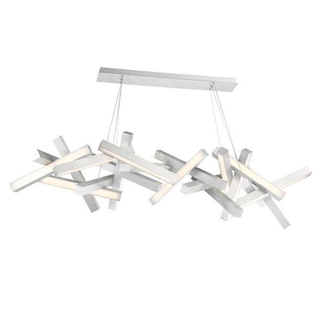 Chaos Linear Chandelier by Modern Forms