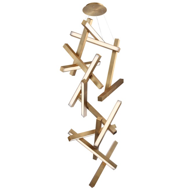 Chaos Vertical Chandelier by Modern Forms