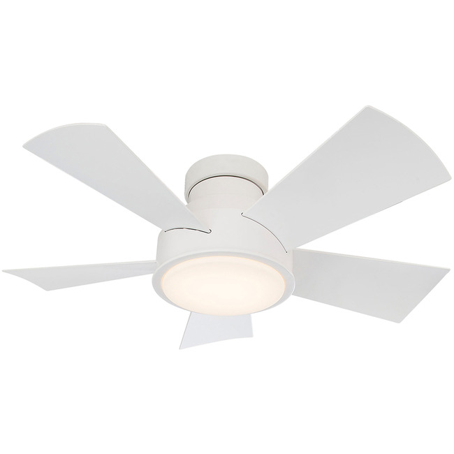 Vox Flush Smart Ceiling Fan with Light by Modern Forms