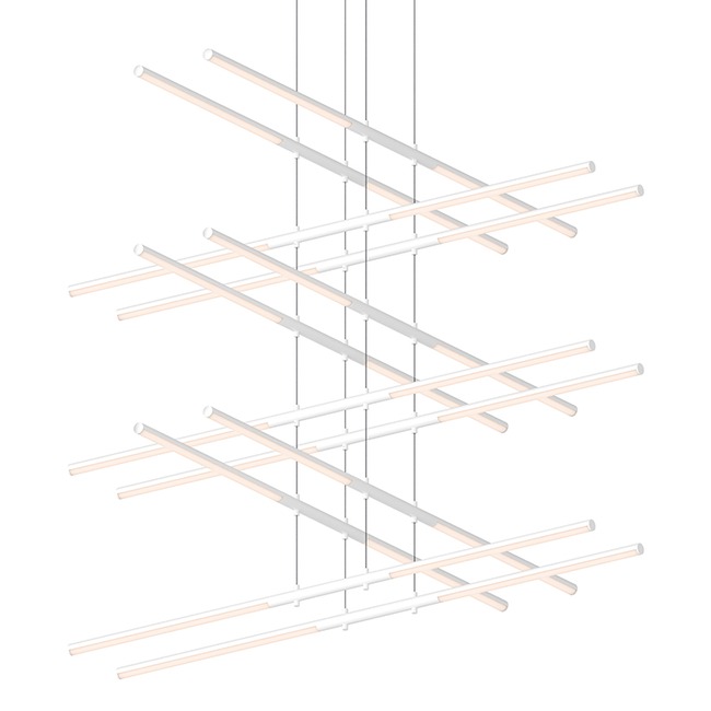 Tik-Tak Stack 6 Tier Pendant by SONNEMAN - A Way of Light