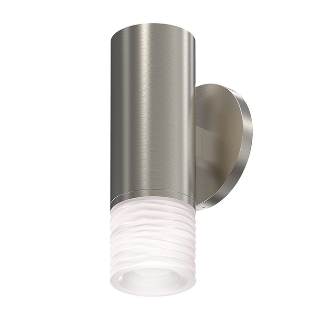 ALC One-Sided Wall Light with Etched Ribbon Glass Trim by SONNEMAN - A Way of Light