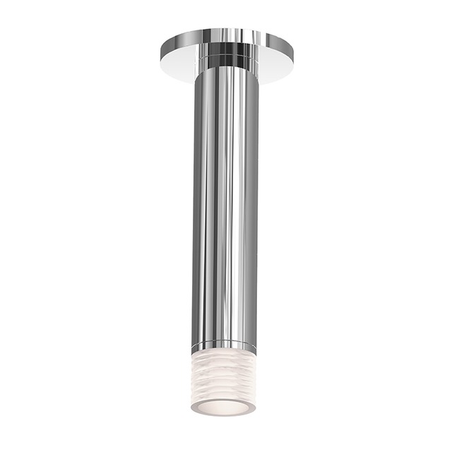 ALC Ceiling Light with Etched Ribbon Glass Trim by SONNEMAN - A Way of Light