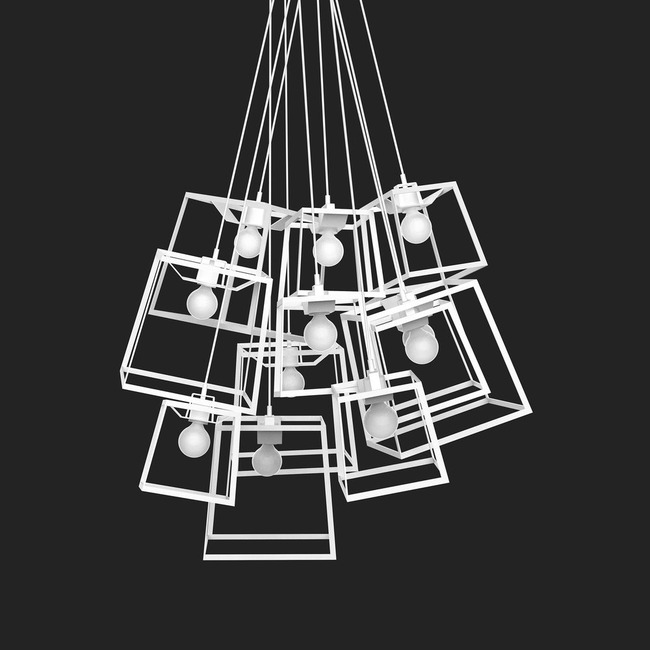 Frame Cluster Pendant by Iacoli & McAllister