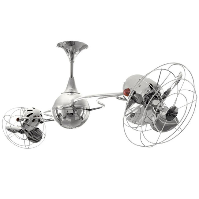 Italo Ventania Metal Ceiling Fan by Matthews Fan Company