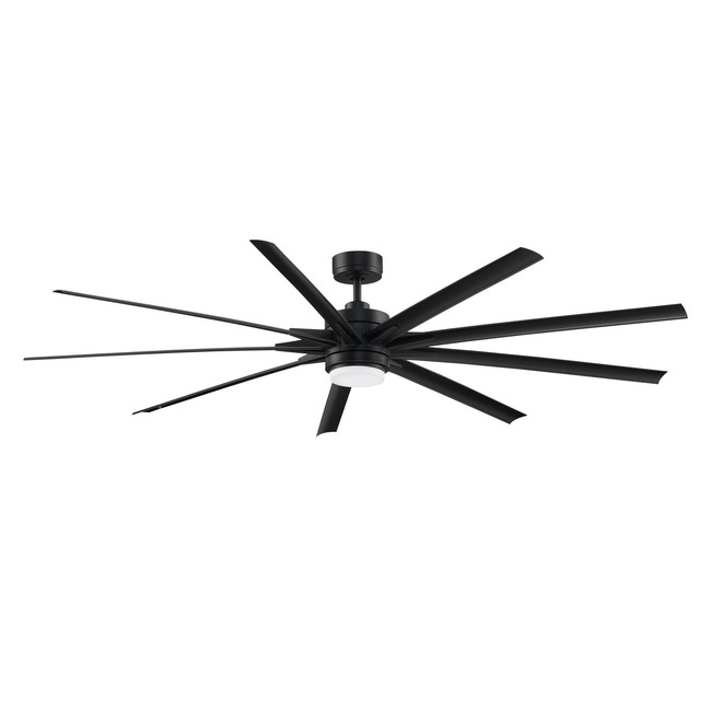 Odyn Outdoor Ceiling Fan with Light by Fanimation