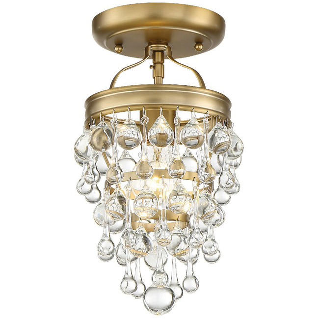 Calypso Semi Flush Ceiling Light by Crystorama