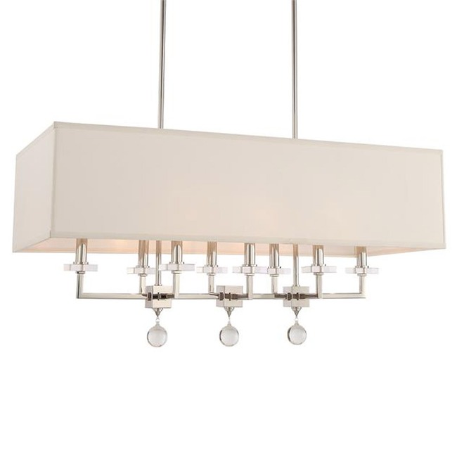Paxton Linear Chandelier by Crystorama