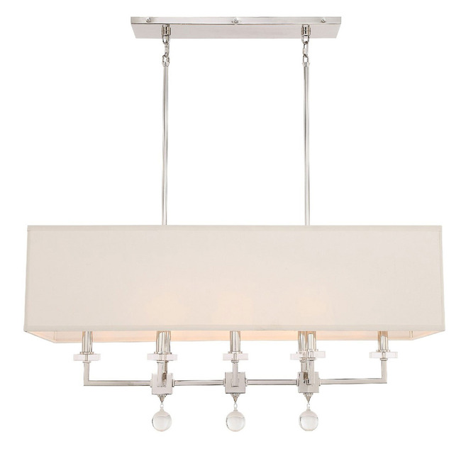 Paxton Linear Chandelier by Crystorama