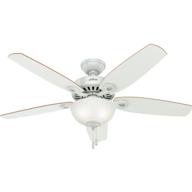 Builder Deluxe Ceiling Fan with Light by Hunter Fan