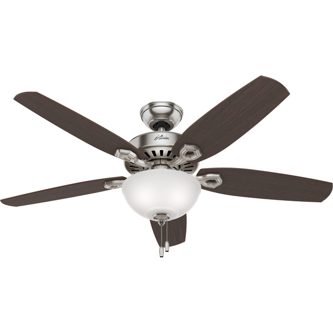 Builder Deluxe Ceiling Fan with Light by Hunter Fan