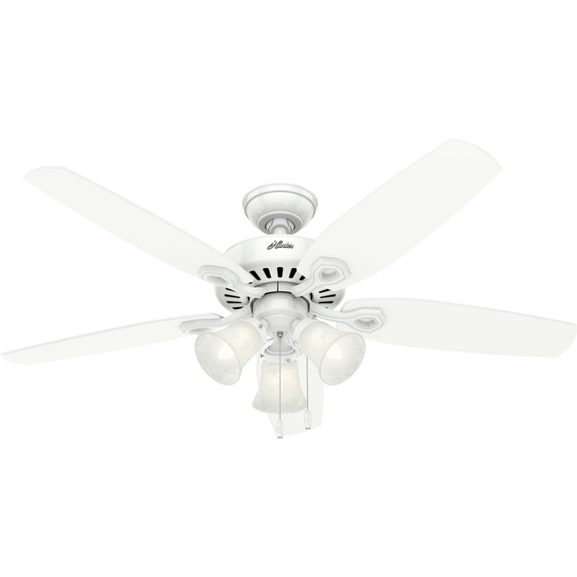 Builder Plus Ceiling Fan with Light by Hunter Fan