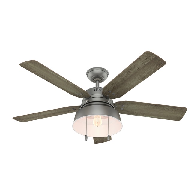 Mill Valley Outdoor Ceiling Fan with Light by Hunter Fan