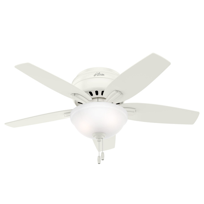 Newsome Low Profile Ceiling Fan with Bowl Light by Hunter Fan