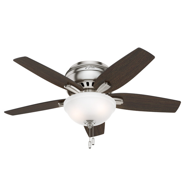 Newsome Low Profile Ceiling Fan with Bowl Light by Hunter Fan