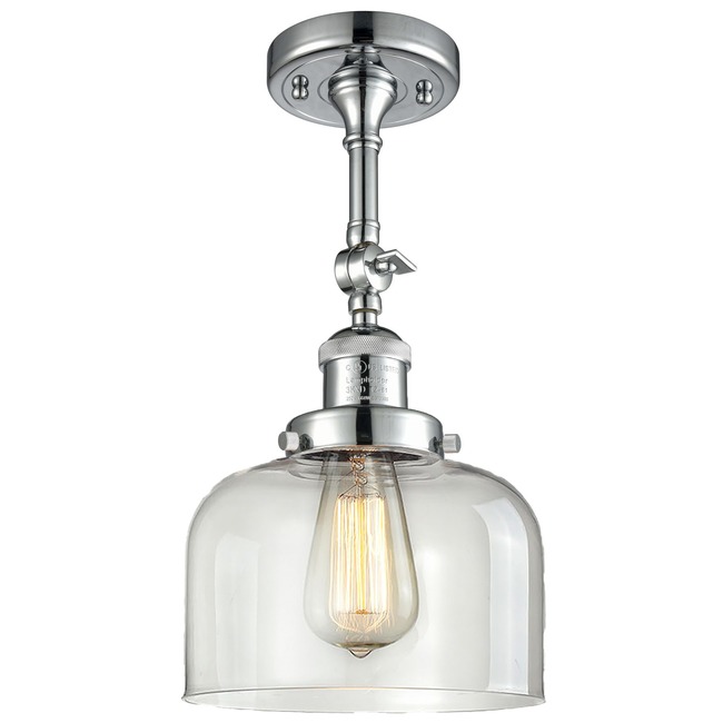 Large Bell Adjustable Semi Flush Ceiling Light by Innovations Lighting