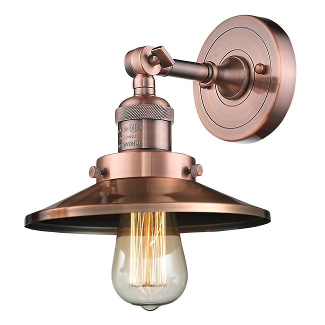 Railroad Hinged Wall Sconce by Innovations Lighting
