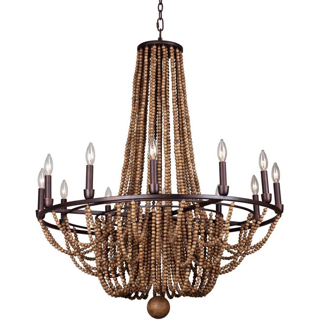 Beechwood Chandelier by Kalco