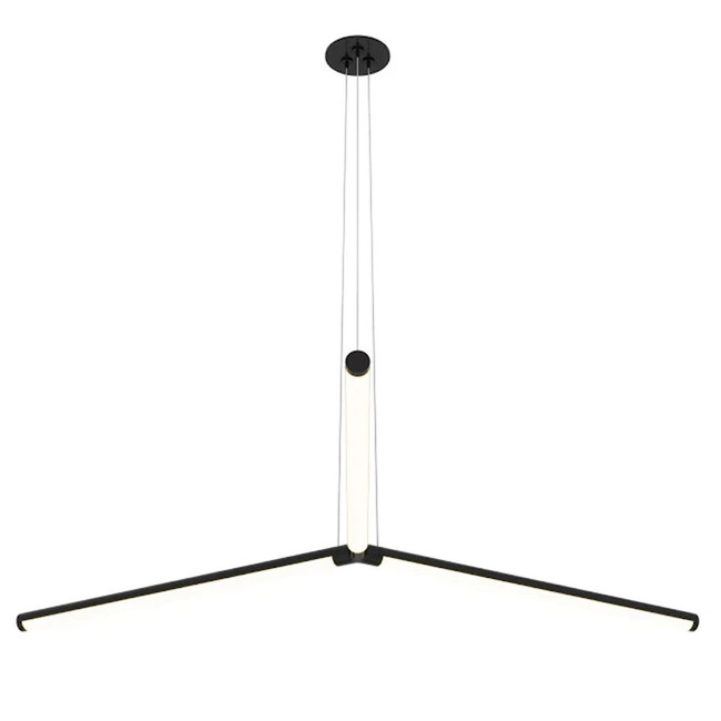 MIYO Pipeline 1 Y Suspension with Center Feed Power by PureEdge Lighting