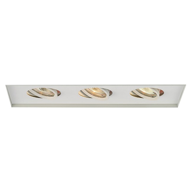 Low Voltage 3-Light Multiple Spot Invisible Trim by WAC Lighting