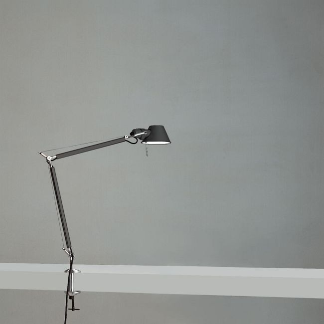 Tolomeo Mini Desk Lamp with Clamp by Artemide