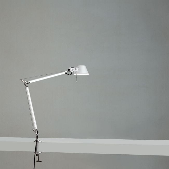 Tolomeo Mini Desk Lamp with Clamp by Artemide