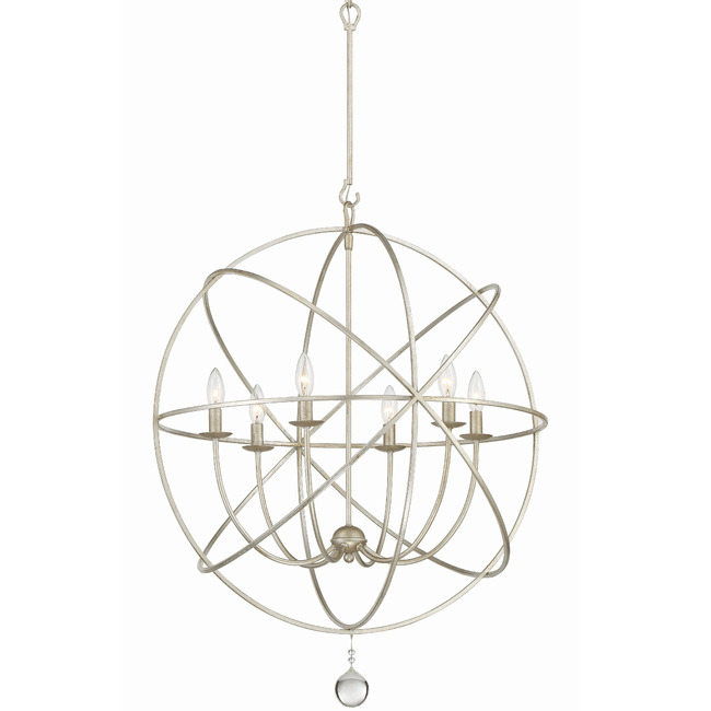 Solaris 5 Ring Chandelier by Crystorama