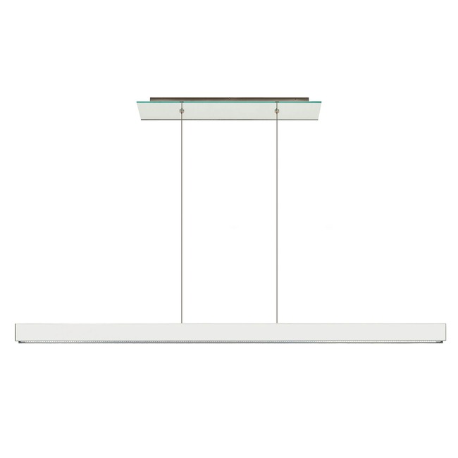 Glide Glass Warm Dim Suspension w/ Center Feed Power by PureEdge Lighting