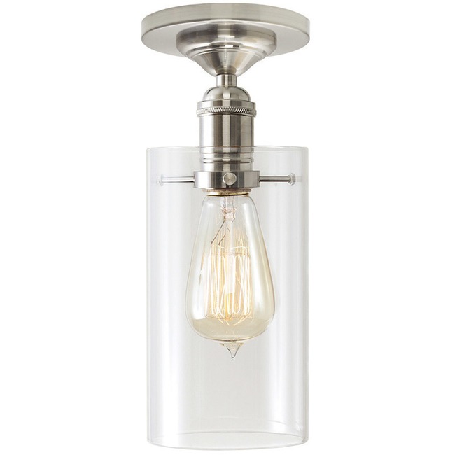 Retro Ceiling Light with Cylinder Shade by Stone Lighting