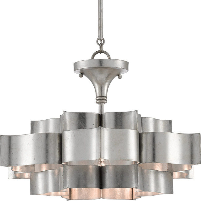 Grand Lotus Convertible Chandelier by Currey and Company